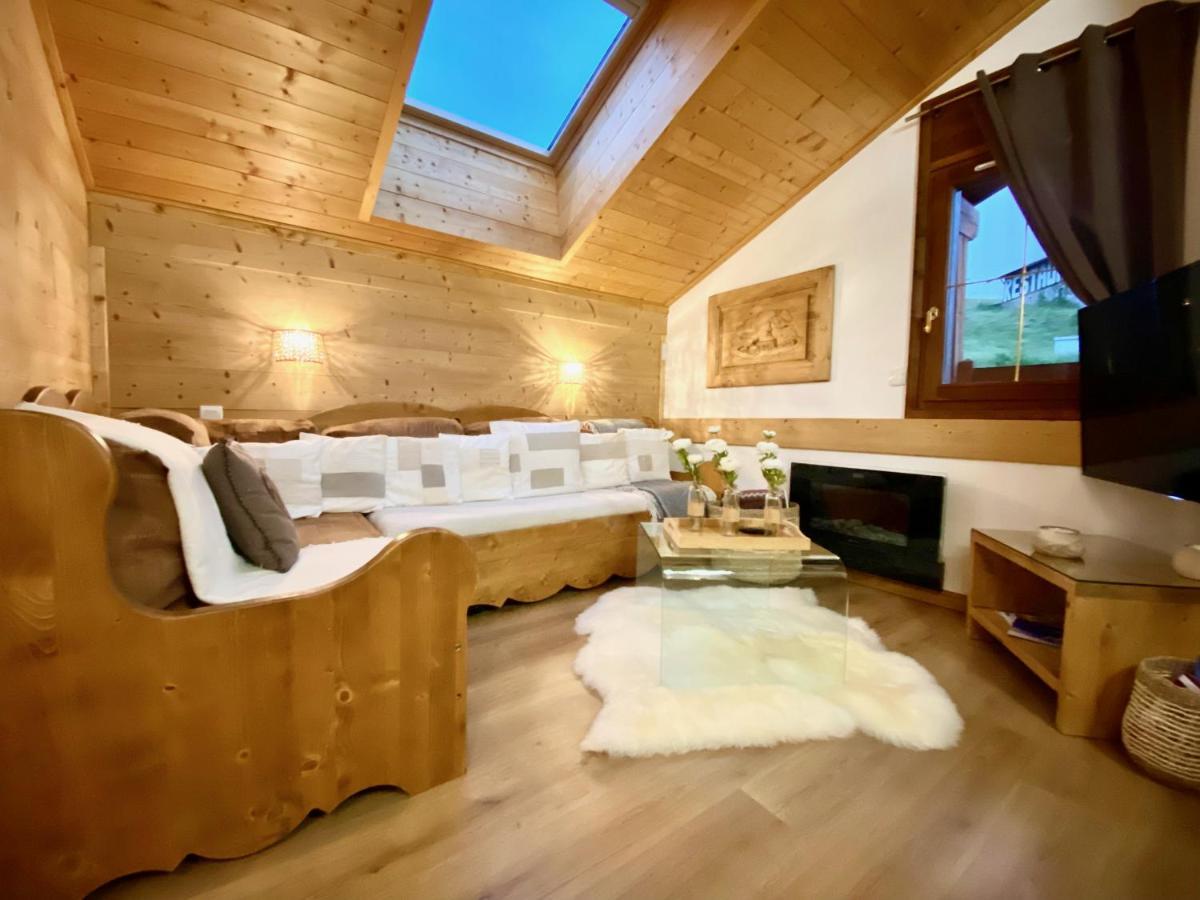 Appt 3Ch, Au Pied Des Pistes A La Deco Soignee Appartement Flumet Buitenkant foto