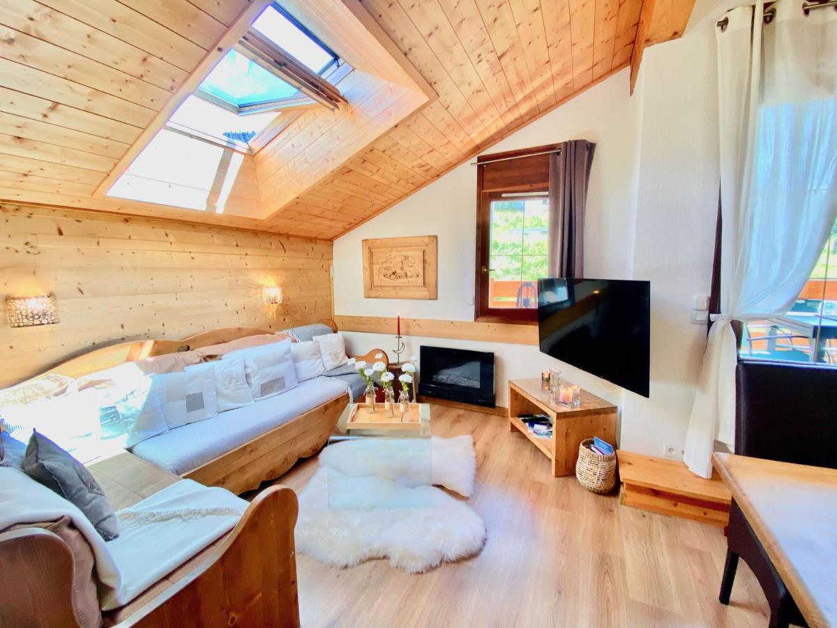 Appt 3Ch, Au Pied Des Pistes A La Deco Soignee Appartement Flumet Buitenkant foto