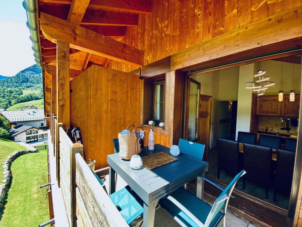 Appt 3Ch, Au Pied Des Pistes A La Deco Soignee Appartement Flumet Buitenkant foto